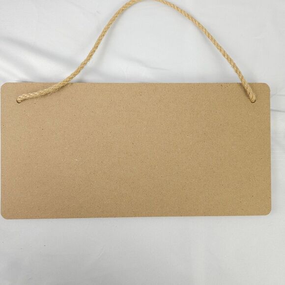 Please Do Not Knock Or Ring Doorbell Dog Will Bark Board Sign 12" x 6" - Picture 2 of 2